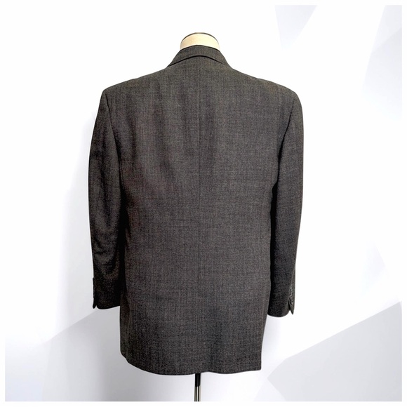 Joseph Abboud J.A. Il for Nordstrom 100% Wool Double-Breasted Blazer | 40R - Picture 3 of 13